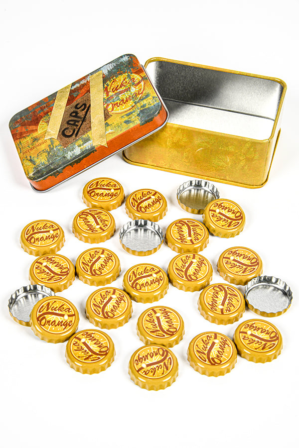 Fallout Bottle Cap Series: Nuka-Cola Orange with Collectible Tin - Image 3